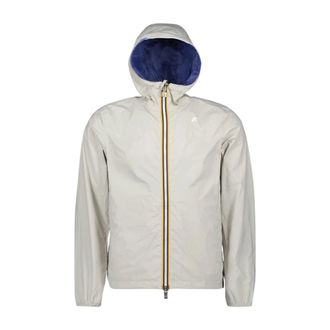 K-Way K-Way, Light Jackets, male, Gray, Size: XL Reversible Eco Jacket for Men