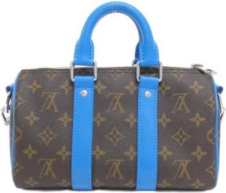 Louis Vuitton Vintage, unisex, Veelkleurig, ONE Size, Leer, Pre-owned Vintage Canvas Handtas