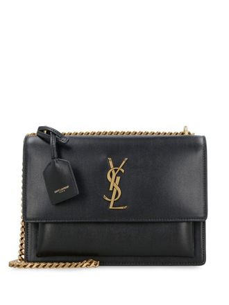 Saint Laurent Sunset kettingzak - Zwart