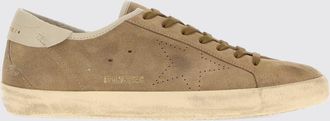 Golden Goose Sneakers basse Super-Star in pelle scamosciata effetto usurato