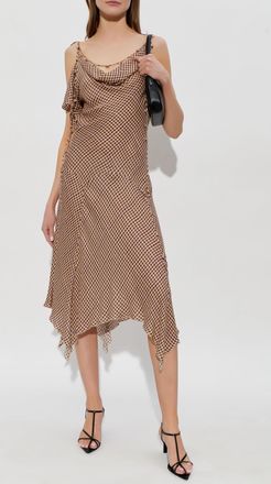 Charlotte Knowles Dress Tess, Womens, Beige