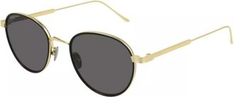 Cartier Grey Round Unisex Sunglasses CT0250S 001 51