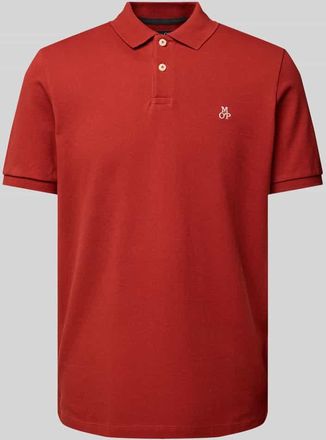 Marc O'Polo Regular Fit Poloshirt aus reiner Baumwolle in Bordeaux, Größe XXL