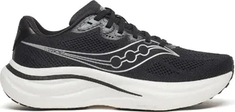Saucony Womens Ride 19 Road-Running Shoes Black 10.5 Wide