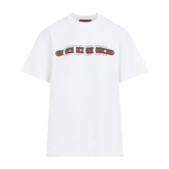 Gucci Mujer, Camisetas, Blanco, Talla: XS