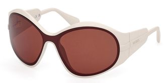 Max & Co. MO0113 25E Womens Sunglasses White Size 99