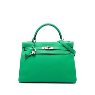 Herm&egrave;s Pre-owned Hermes Togo Kelly II Retourne 32 Satchel Ladies F5CY5WF5WSC518ER