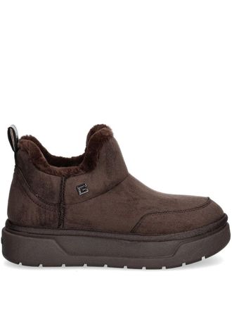 Guess Co Unie boots - women - Rubber/Artificial Fur/Artificial Fur/Fabric - 36 - Brown