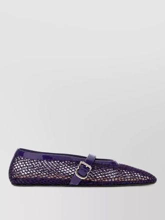 Alaia mesh ballerina shoes