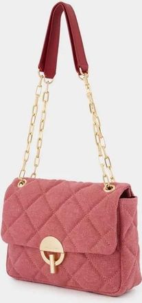 Vanessa Bruno Hobo Bags - Grand Moon Bag - Linen - Pink - Gr. unisize - in Rosa - für Damen