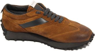 Doucal's Vintage Suede Schoen Arropt Model - Heren - Sneakers - Bruin - 45 EU - Leer - Schoenen