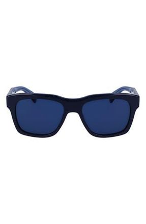 Ferragamo 56mm Square Sunglasses in Blue at Nordstrom Rack