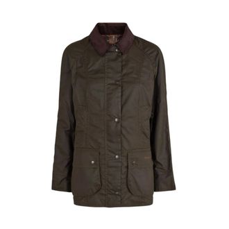 Barbour Fitness, Dames, Groen, XS, Katoen, Classic Beadnell Waxed Jacket