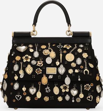 Dolce & Gabbana Medium Sicily Handbag - Woman Handbags Multi-colored Onesize