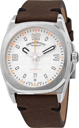 Armand Nicolet JH9 Datum Automatic Silver Dial Mens Watch A660HAA-AO-PK4140TM