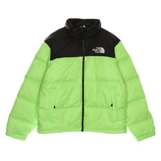 The North Face Retro Nuptse Donsjas - Heren - Ski Jassen - Groen - M - Polyester - Fitness