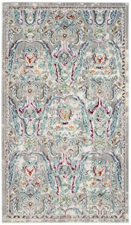 Safavieh Alfombra poli&eacute;ster grigio/blu 122 x 183 cm