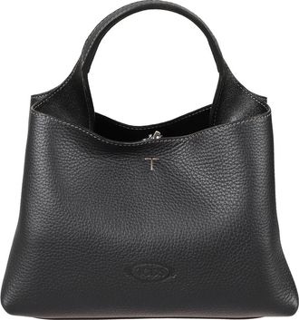 Tod's Tassen, Dames, Zwart, ONE Size, Leer, Micro Handtas