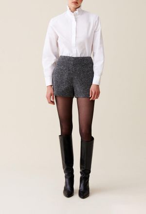 Claudie Pierlot Short tweed gris