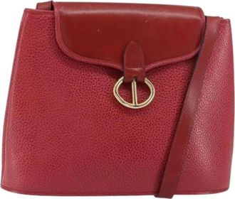 Dior Pre-owned Cross Body Bags, female, Red, Size: ONE SIZE Pre-owned Vintage Shoulder Bag