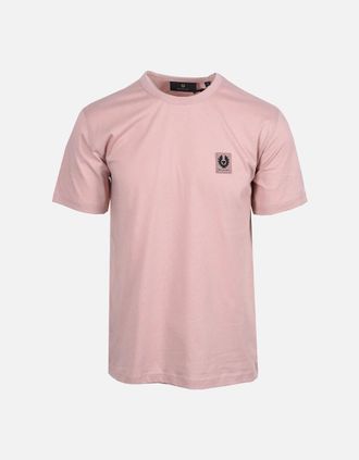 Belstaff Mens BELSTAFF SHORT SLEEVED T-SHIRT DUSK PINK - Size: 38