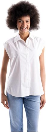 Marella Mujer, Blusas y Camisas, Blanco, Talla: S