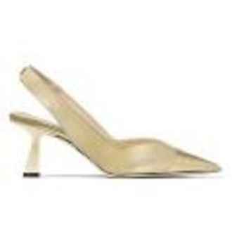 Jimmy Choo London Liya 65 Pointed-Toe Slingback Pumps, Brand Size 35.5 ( US Size 5.5 )