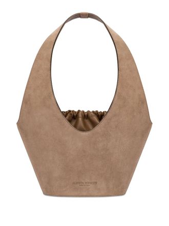 Alberta Ferretti cut-out shoulder bag - women - Calf Leather - One Size - Green