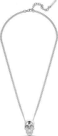 Police PEAGN0000903 Mens Vertex Necklace - Silver Stainless Steel - One Size