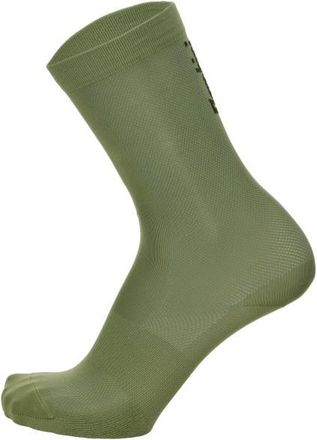 Santini Cycling High Socks Q-Skin Puro Velosocken - Unisex | oliv