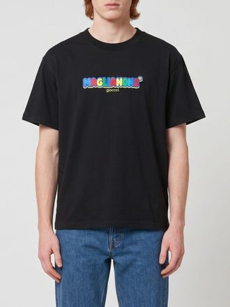 Magliano T-shirt in cotone con logo multicolor