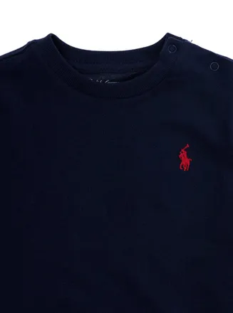 Polo Ralph Lauren Unisex T-Shirt With Pony Embroidery, Blue T-Shirts And Polos