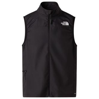 The North Face Fontanales Wind Vest Laufgilet f&uuml;r Herren | schwarz