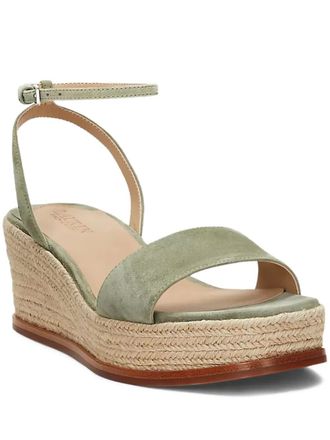 Lauren Ralph Lauren Espadrilles in pelle scamosciata - Verde