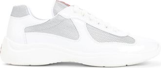 Prada Grey Logo Sneakers