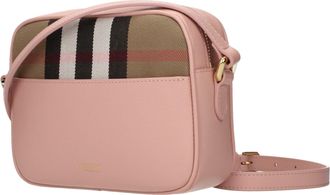 Burberry Leather Crossbody Bag - Pink