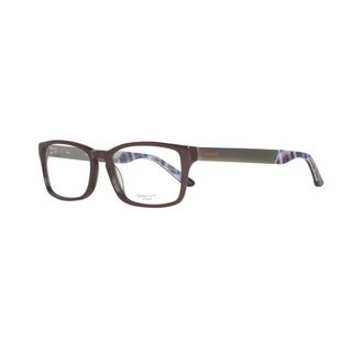 GANT Glasses, male, Brown, Size: ONE SIZE Brown Metal Frame Glasses
