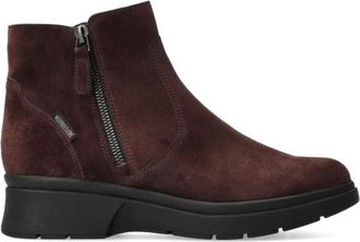 Mephisto Paarse dames enkellaarsjes collectie - Dames - Enkellaarsjes - Paars - 35 1/2 EU - Su&egrave;de - Schoenen