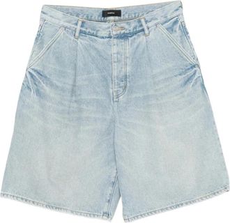 Purple M0025 Denim Shorts - Heren - Denim shorts - Blauw - W40 - Denim - Korte Broeken