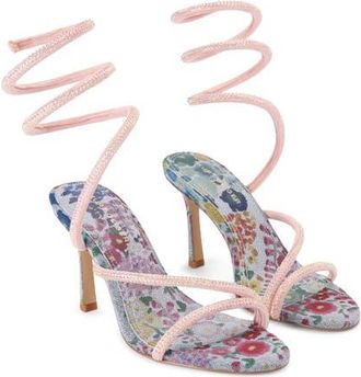 Kurt Geiger Spiral Asymmetric Sandal in Light/Pastel Blue at Nordstrom, Size 9.5Us