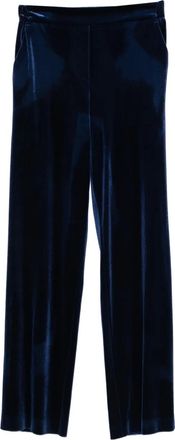 Blanca Vita Pantaloni dritti con tasche - Blu
