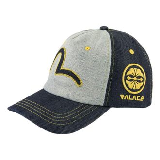 Palace x EVISU Snapback Reverse Indigo P30H275