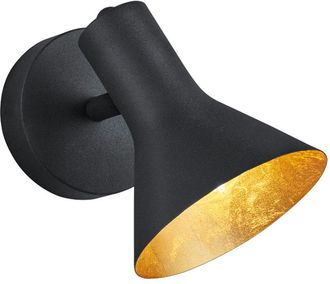 Trio Foco Nina 1 Foco Para Montaje En Techo Peque&ntilde;o E14 En Color Metal Negro R80161002