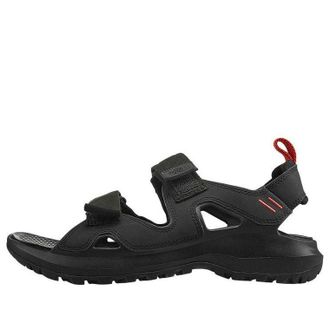 The North Face Hedgehog III Sandals Asphalt Grey with Retro Orange 46BH-KT0