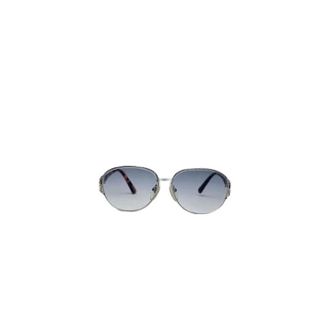 Saint Laurent Pre-owned Accessories, female, Multicolor, Size: ONE SIZE Pre-owned Vintage Metal Sunglasses