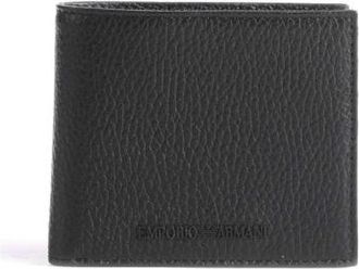 Emporio Armani Zwarte Portemonnees & Pasjeshouders Y4R167Y068E80001 - Heren - Portefeuilles - Zwart - ONE Size - Accessoires