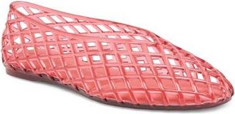 Dolce Vita Jam Jelly Flat in Coral Vinyl at Nordstrom, Size 10