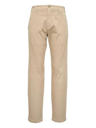Peter Millar belt loops-detail trousers - men - Fabric - 35 - Grey