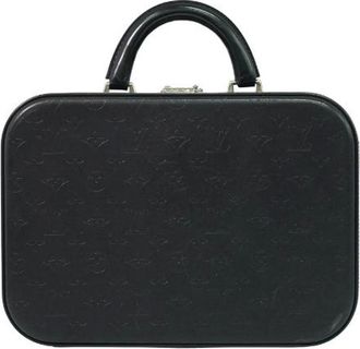 Louis Vuitton Pre-owned Handbags, female, Black, Size: ONE SIZE Pre-owned Canvas Handbag