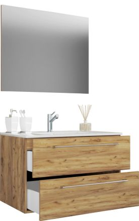 ebuy24 3 Unids. Lavabo Badinos Sp 92x80x46 - Vcm